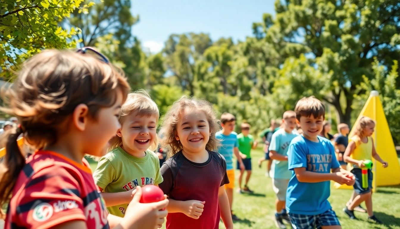 Engaging children participating in a wildfire event in Perth, enjoying fun activities outdoors.