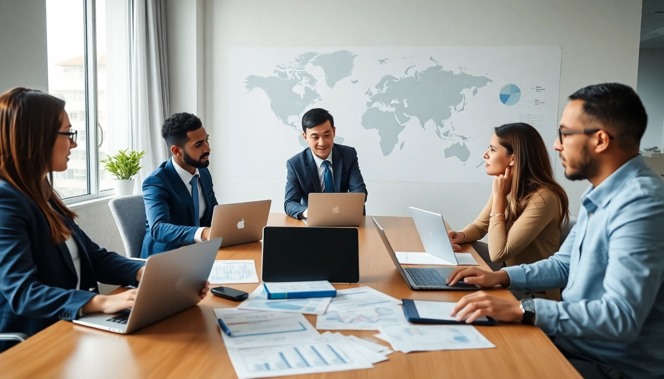 Analyze export tariffs in a professional trade negotiation scene with diverse participants.