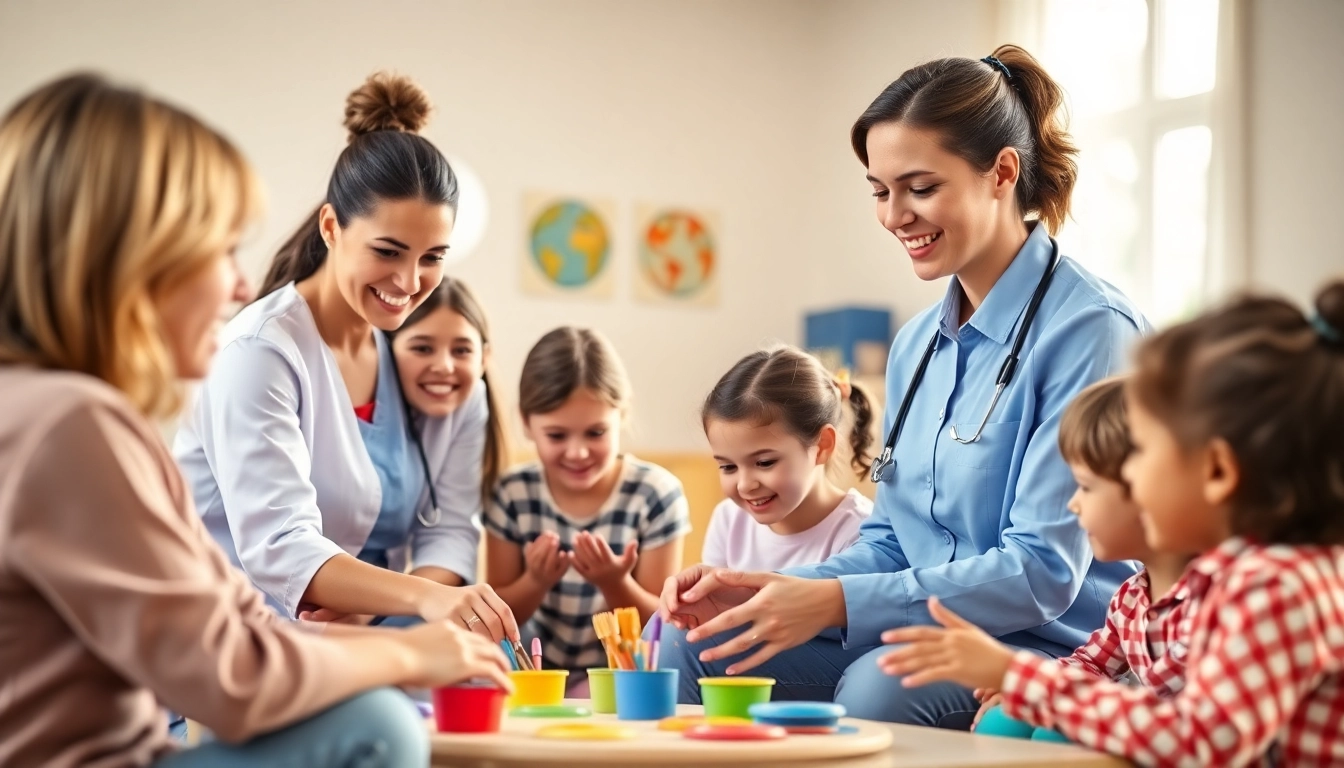Level 5 diploma in leadership and management for residential childcare answers showcased in a vibrant childcare setting.