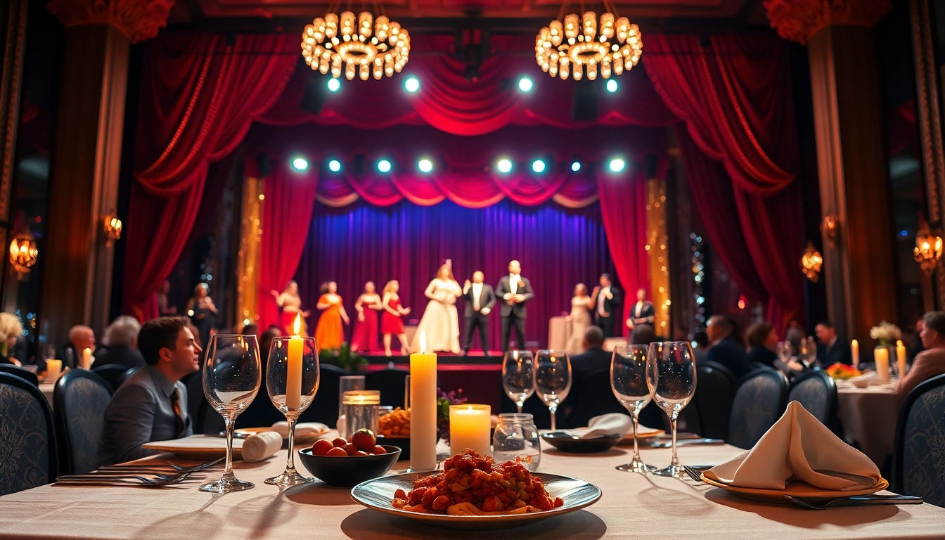 Experience vibrant dinner theater in las vegas with stunning performances and gourmet dining.